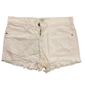 ⭐️Abercrombie & Fitch⭐️ White Denim Shorts